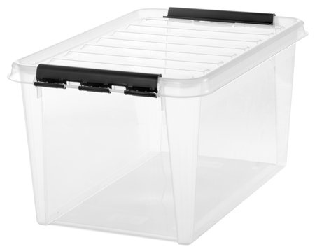SÄILYTYSLAATIKKO CLASSIC 45L TRANSPARENT