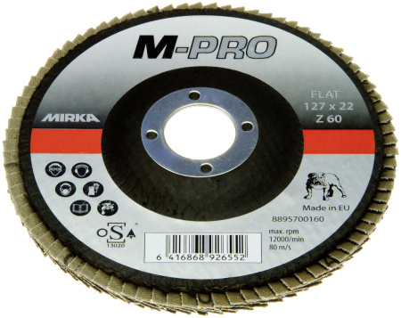 LAMELLILAIKKA 127MM G60 ZIR M-PRO INOX SUORA