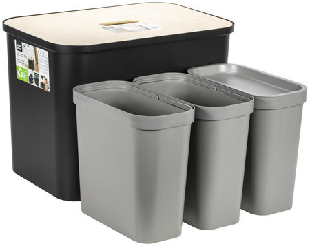 SÄILYTYSLAATIKKO COLLECT 76L SETTI VANERIKANSI
