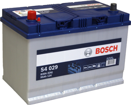 BOSCH AKKU S4 95AH/830A , 306X173X225MM  +/-
