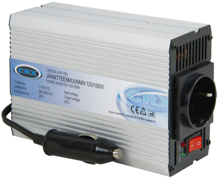 SINIAALTOINVERTTERI 12V/230V 150W