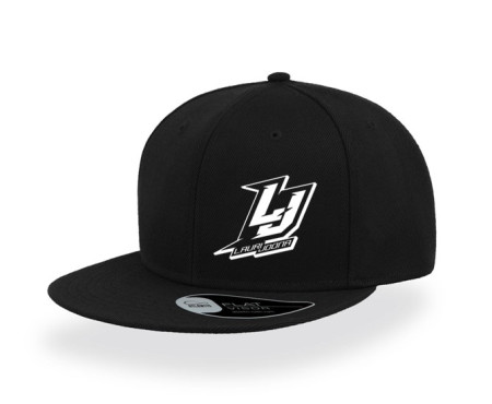 Flat visor -lippis "suoralippa", Lauri Joona LJSNAP-BLACK