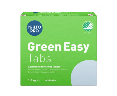 KIILTO GREEN EASY TABS 100 KPL/PKT