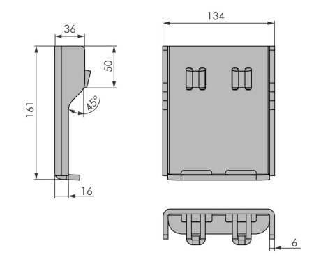 KINNEGRIP TOLPPATASKU K5, 120 MM