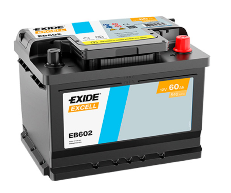 EXIDE-AKKU EXCELL EB602 60AH EB602-1102