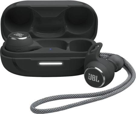 JBL REFLECT AERO BLACK, BT nappikuulokkeet - sporttimal