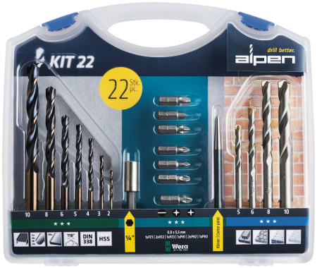 PORANTERÄ- JA KÄRKISARJA BETONI / METALLI KIT22