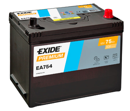 EXIDE-AKKU PREMIUM EA754 75AH
