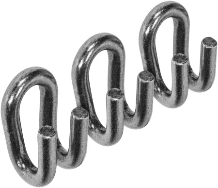 JÄÄKETJUN KOUKKU  8MM SIVUKETTINKEIHIN 3 KPL