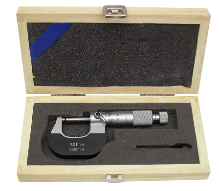 MIKROMETRI 0-25MM DIN863