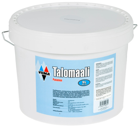 TALOMAALI 9L PUNAINEN