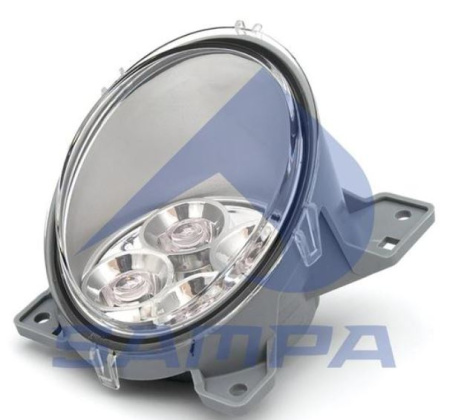 LED-PÄIVÄAJOVALO OIKEA, SIS. KEHYS