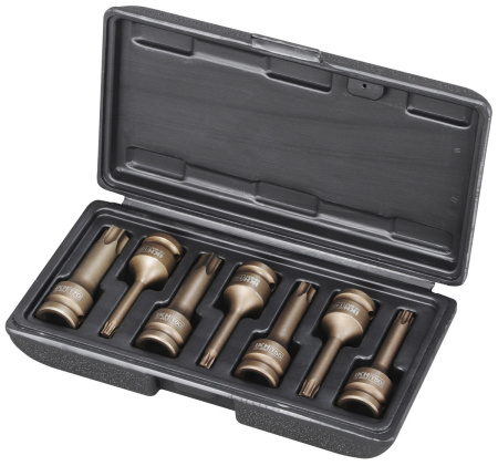 VOIMAHYLSYSARJA TORX 1/2" T35-T70 7-OS.