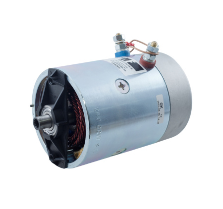 HF mobiilikoneikon DC-moottori 2kW Ø112mm, 15-hampainen akseli