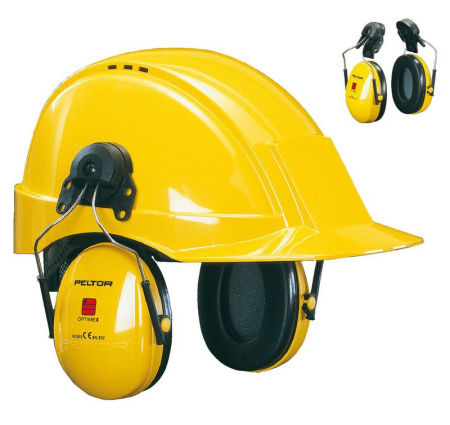 3M Peltor H510P3E-405-GU Optime I kuulosuojain kypäräkiinnike E  SNR 26 dB