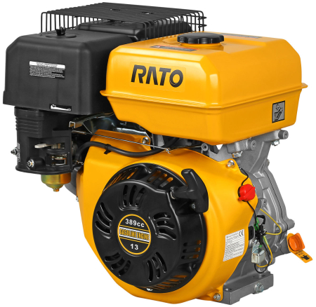 Keltamusta Rato paikallismoottori 10,5hp