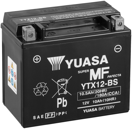 AKKU YUASA  MP 10,5 AGM +- 150X87X130