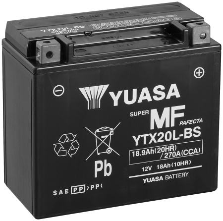 AKKU YUASA  MP 18,9AH AGM -+ 175X87X155