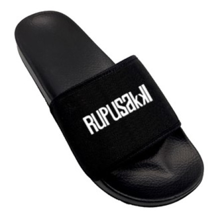 Släpärit, valkoinen teksti RUPUJC092BLK2