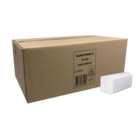CI Professional V3200 V-taitto käsipaperi 3200 kpl, 20 nippua/pkt