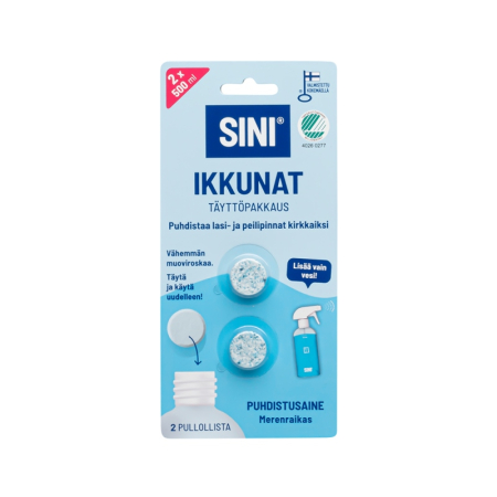 Ikkunat täyttöpakkaus 2 kpl 7006
