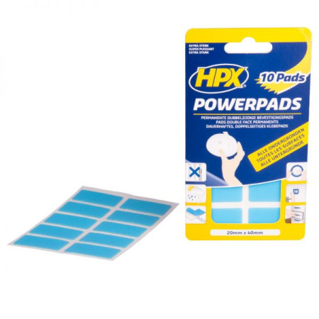 HPX POWERPADS VAHVA TEIPPIPALA 20MMX40MM (ME 5) 32-PA2040