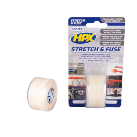 HPX STRETCH&FUSE VULKANOITUVA VÄRIT 25MMX3M (ME 6)