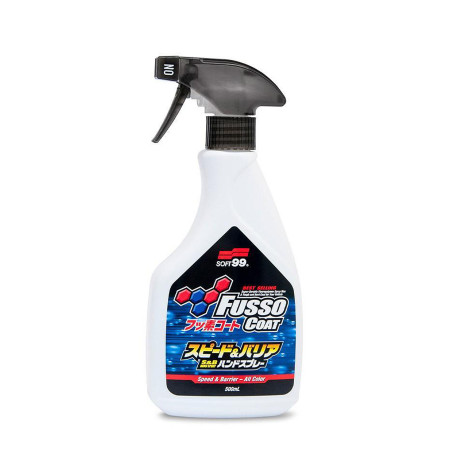 Quick Detailer Soft99 Fusso Coat Speed & Barrier Hand Spray, 400 ml, Pelkkä vaha 4473