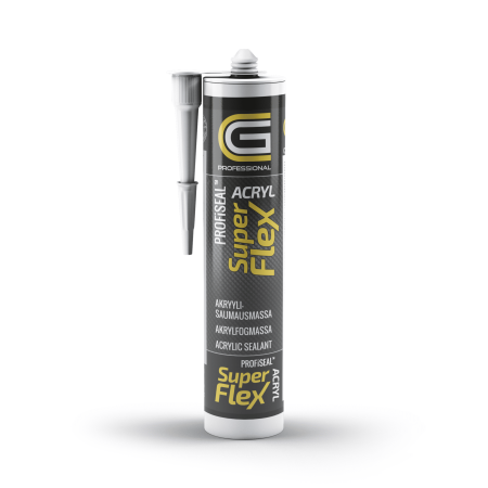 ACRYL SUPERFLEX, 310 ml ptr, valkoinen