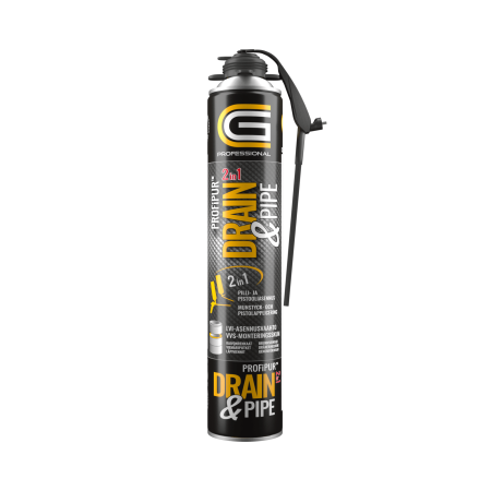DRAIN & PIPE 2in1, 750 ml pll, harmaa