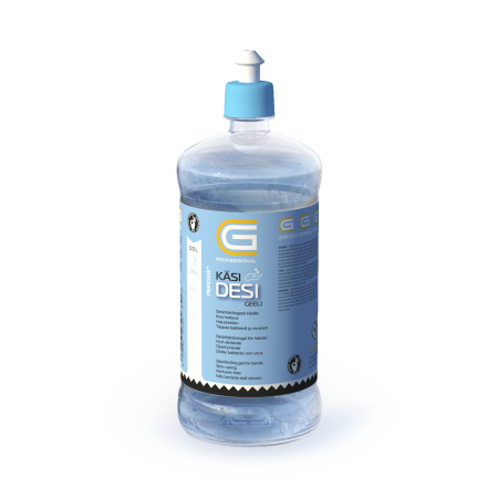 KäsiDesi Geeli 73 m-% (w/w), 500 ml, väritön
