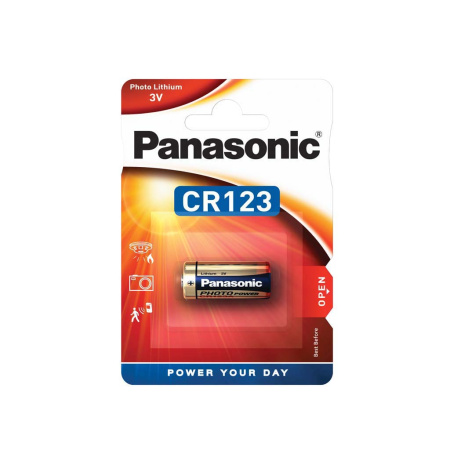 PANASONIC Photo Lithium CR-123AL/1BP 1kpl/pkt