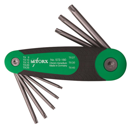 HAFU Torx kampasarja 8-os. TX9-TX40,