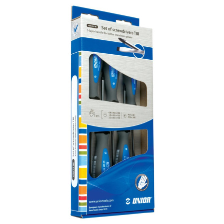 UNIOR ruuvitalttasrj. 5-os PZ+sl 609cs5TBI,
