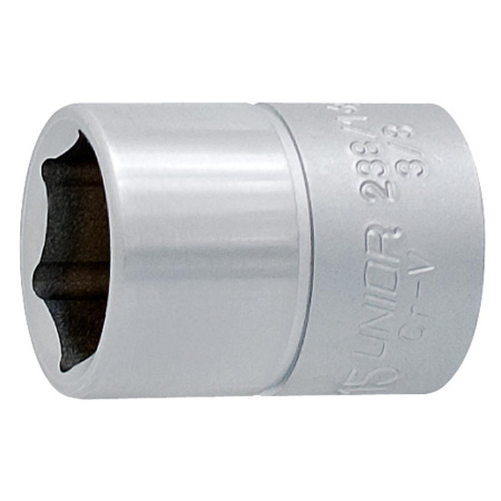 UNIOR 3/8" 7mm 12-kulmainen hylsy 238/1