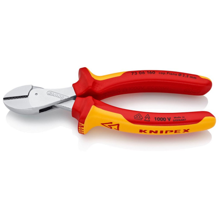 KNIPEX VDE X-Cut sivuleikkurit 160mm