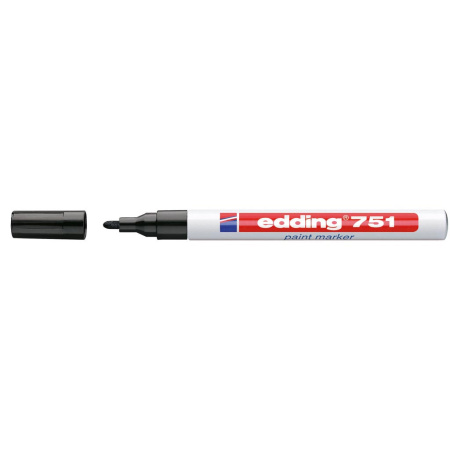 EDDING maalikynä 751 musta 1-2mm