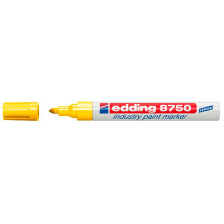 EDDING 8750 teollisuusmaalikynä keltainen