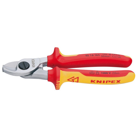 KNIPEX Kaapelileikkuri VDE 165mm, Ø15mm/50mm2