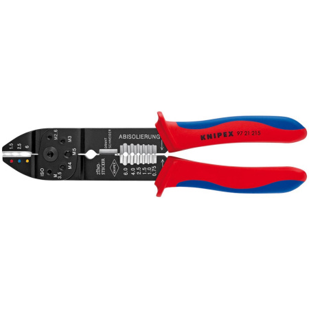 KNIPEX Kaapelikenkäpihti 215mm, eristetyille
