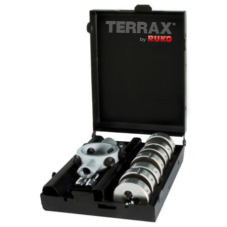 TERRAX Kierreleukasarja M3-M12 8-os HSS s. väännin