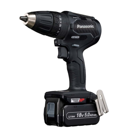 PANASONIC Iskuporakone 18V sarja 2x 5Ah +T-LOC 2