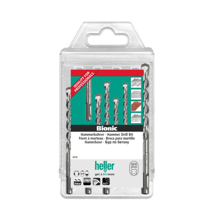 HELLER Bionic Pro Sds+ porasarja 4-os 2018/04