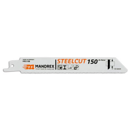 # MANDREX Steelcut BI-Metal, teräkselle