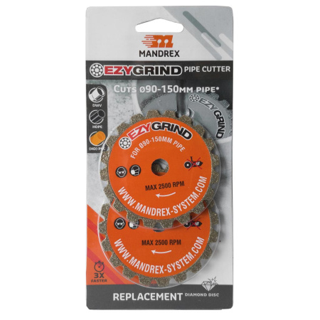 MANDREX EzyGrind varalaikat 2kpl/pkt 90-150mm