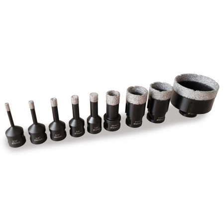 MANDREX DryXcut timanttireikäsahasarja 25-75mm 4-o