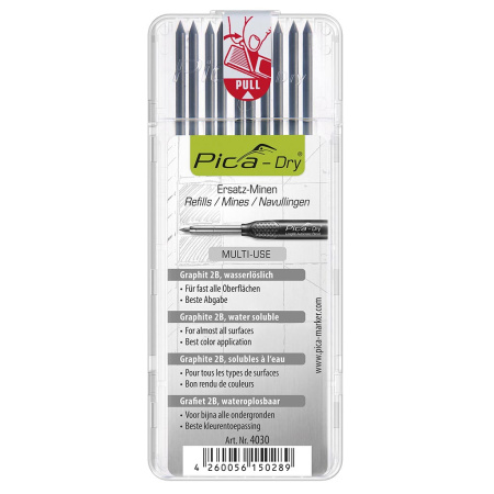 PICA Dry varaterät 2B 10-kpl
