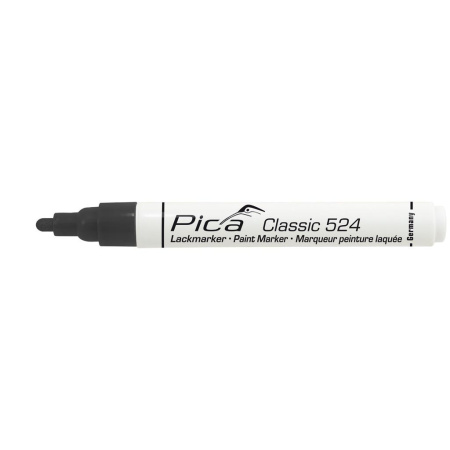 PICA maalikynä musta, 2-4mm 524 Classic