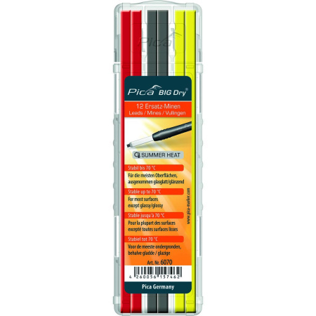 PICA Big-Dry varaterä sr HEAT 12kpl 4x2B,4xPU,4xVA