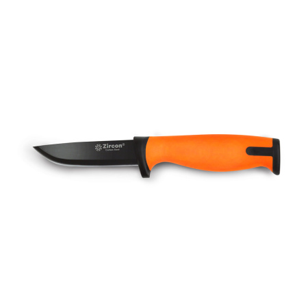 ZIRCON Puukko pinnoitettu hiiliteräs, 2-K kahva
